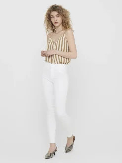 ONLROYAL HW SK JEANS DNM WHITE NOOS white