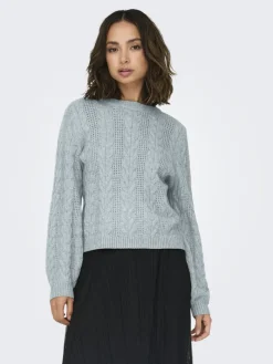 ONLRUBINA LIFE LS CABLE O-NECK KNT NOOS arona