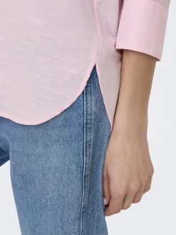 ONLSALINA L/S SHIRT WVN NOOS pink lady