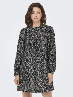 ONLSANDY LIFE L/S DRESS PTM black 2