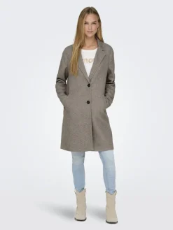 ONLSEDONA CARRIE COAT OTW NOOS walnut