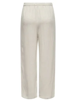 ONLSIESTA MW PULL-UP LINEN BL PNT NOOS moonbeam