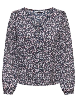 ONLSONJA LIFE L/S BUTTON TOP PTM night sky2