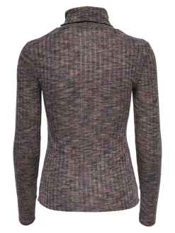 ONLSTINNE L/S ROLLNECK TOP JRS india ink-space dye