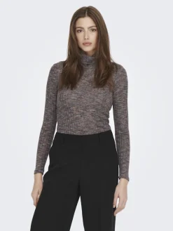 ONLSTINNE L/S ROLLNECK TOP JRS india ink-space dye