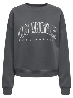 ONLSWEAT LIFE L/S CREW O.SIZE STATE NOOS ombre blue