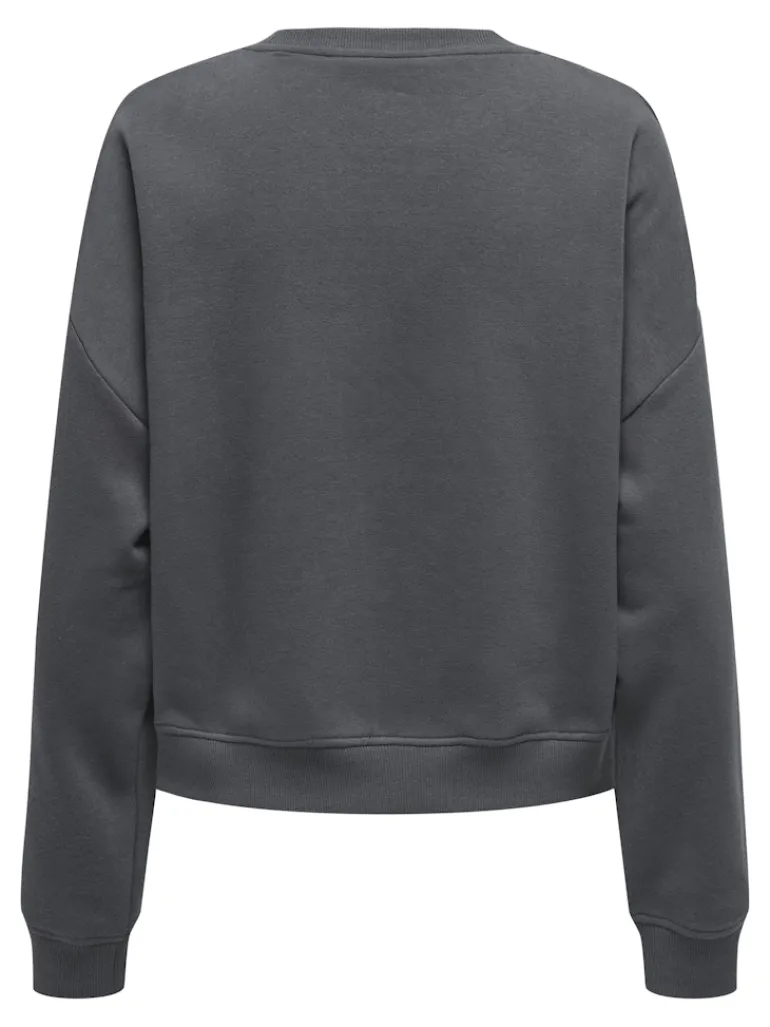 ONLSWEAT LIFE L/S CREW O.SIZE STATE NOOS ombre blue