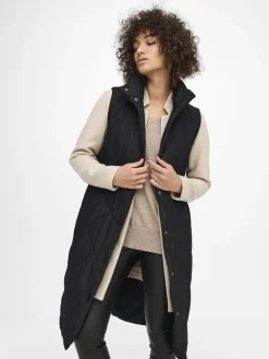 ONLTANZIA QUILTED WAISTCOAT CC OTW black