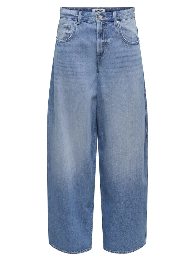 ONLTAYLOR HW BARREL DNM PIM678 NOOS medium blue denim
