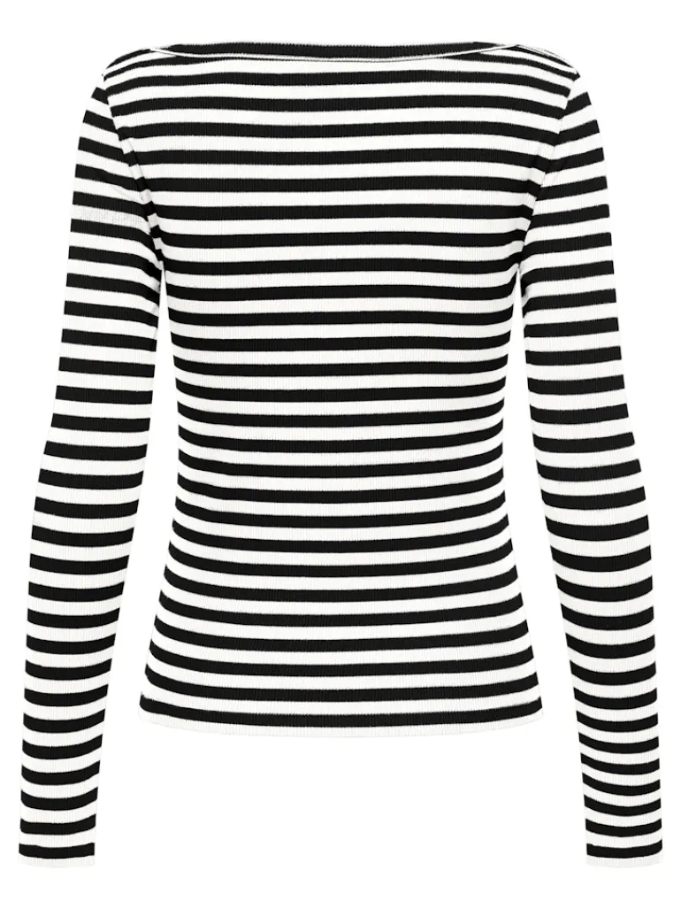 ONLTRISTA L/S BOATNECK TOP BOX JRS black3