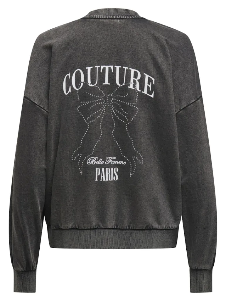 ONLTUSINDA L/S O-NECK CC UB SWT black