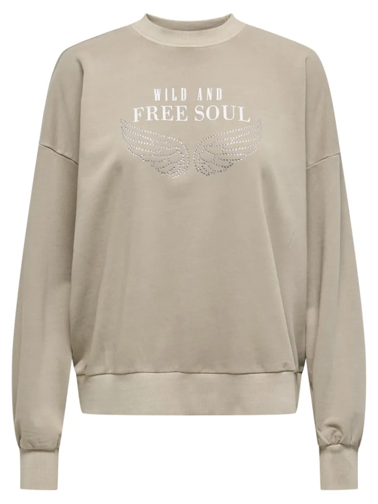 ONLTUSINDA L/S O-NECK CC UB SWT pure cashmere
