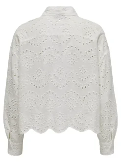 ONLVALAIS L/S SHIRT WVN NOOS cloud dancer