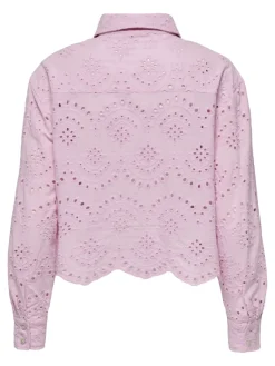 ONLVALAIS L/S SHIRT WVN NOOS pink lady
