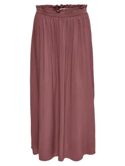 ONLVENEDIG LIFE LONG SKIRT WVN NOOS rose brown
