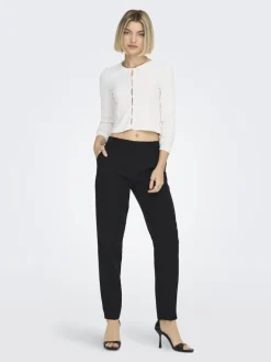 ONLVERONICA-ELLY LIFE HW PANT TLR NOOS black