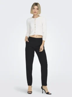ONLVERONICA-ELLY LIFE HW PANT TLR NOOS black