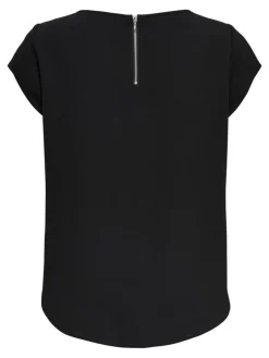 ONLVIC S/S SOLID TOP NOOS WVN black1