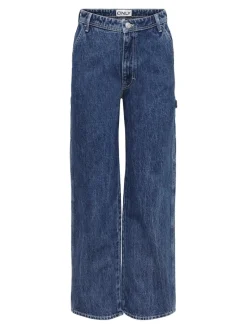 ONLWEST HW CARPENTER STR DNM DOT507 medium blue denim