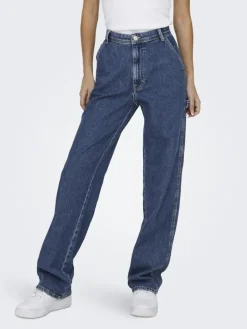 ONLWEST HW CARPENTER STR DNM DOT507 medium blue denim