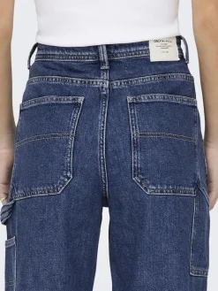 ONLWEST HW CARPENTER STR DNM DOT507 medium blue denim