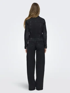ONLWONDER DNM JACKET NOOS washed black