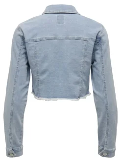 ONLWONDER LS CROPPED DNM JACKET GUA NOOS light blue denim