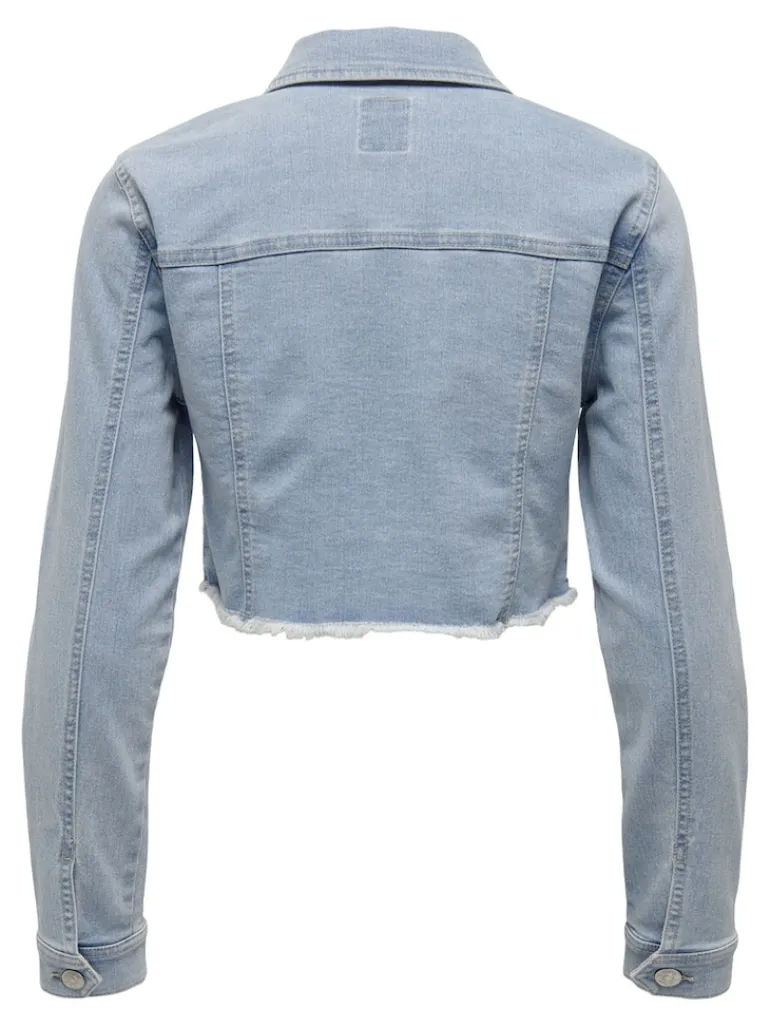 ONLWONDER LS CROPPED DNM JACKET GUA NOOS light blue denim