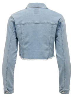 ONLWONDER LS CROPPED DNM JACKET GUA NOOS light blue denim