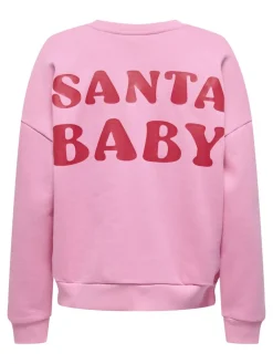 ONLZENJA XMAS BOXY L/S BOX CS SWT sachet pink