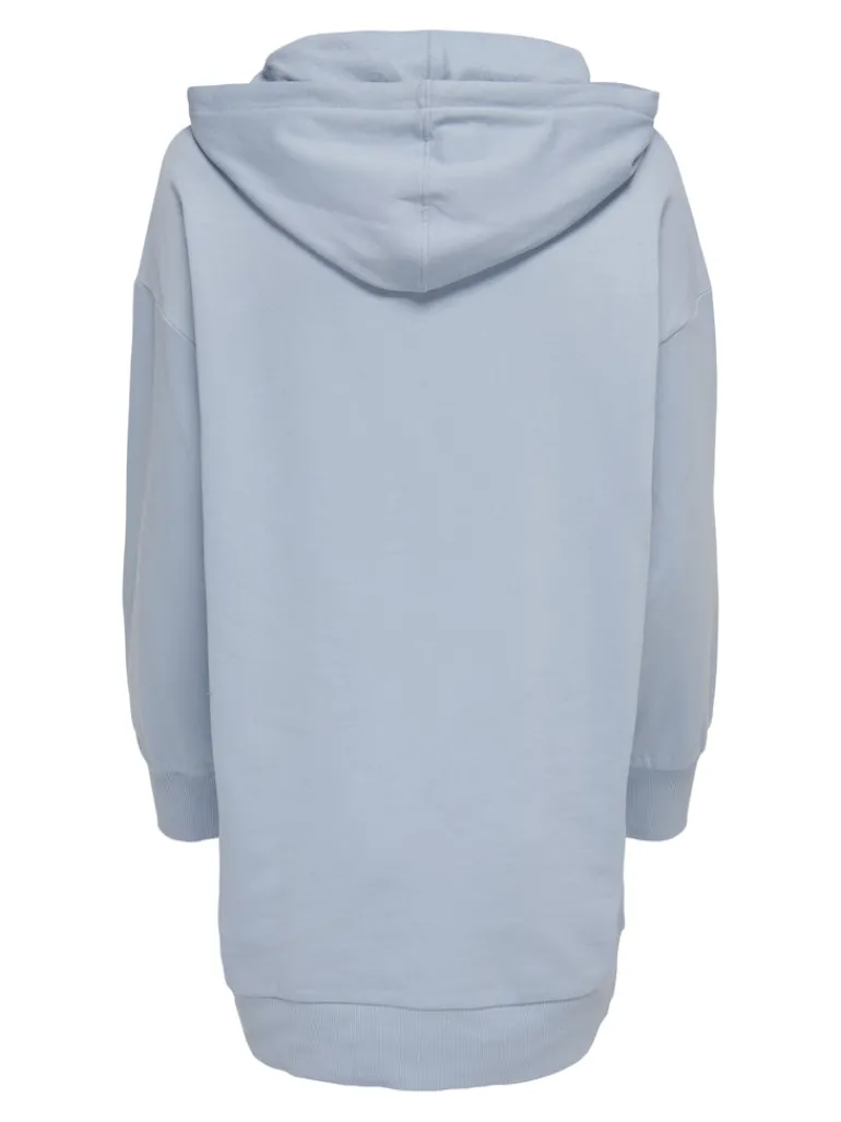 ONLZOEY LS DREAMER OVERSIZE SWT TUNIC CS dusty blue