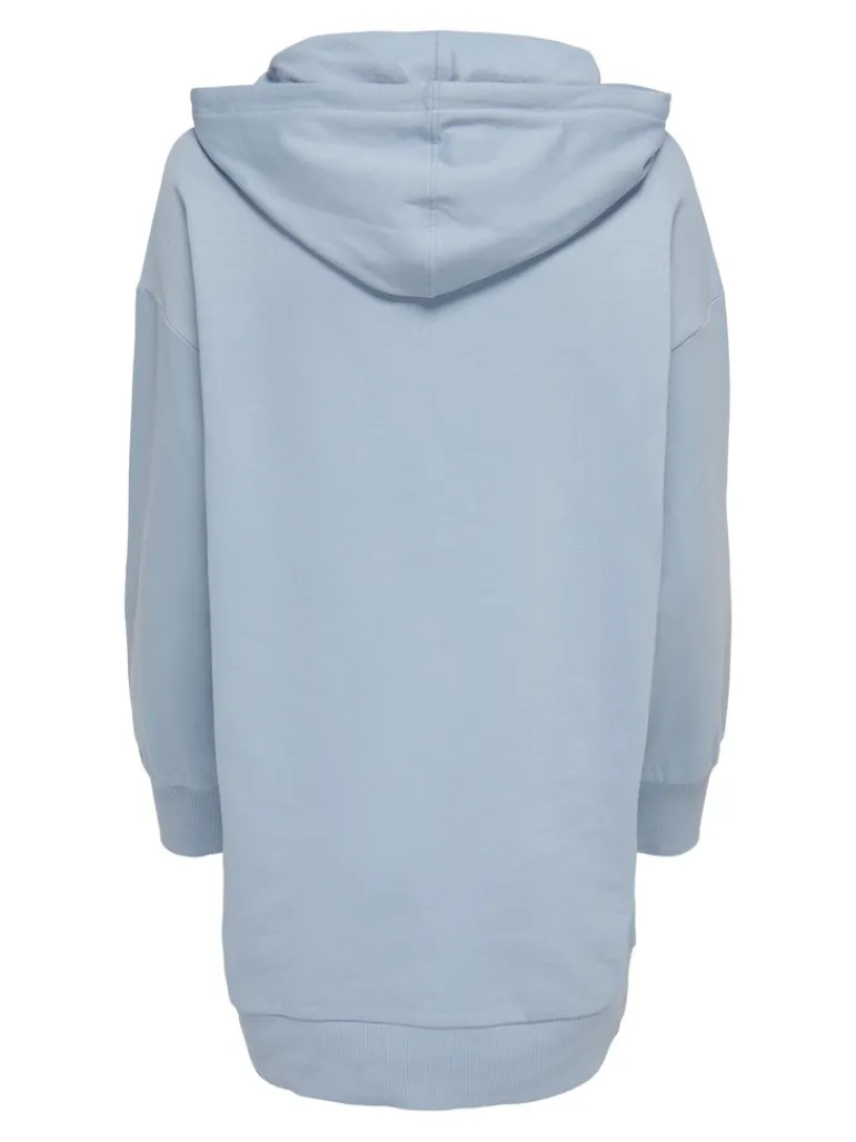 ONLZOEY LS DREAMER OVERSIZE SWT TUNIC CS dusty blue