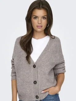 ONLZOEY L/S REGULAR CARDIGAN KNT NOOS woodsmoke