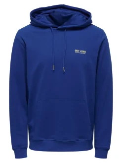 ONSALBERTO NEW LOGO HOODIE SWEAT sodalite blue