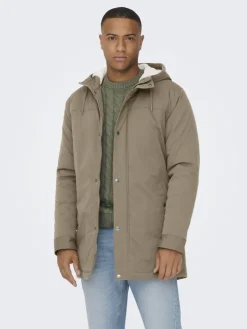 ONSALEXANDER LIFE PARKA OTW VD walnut