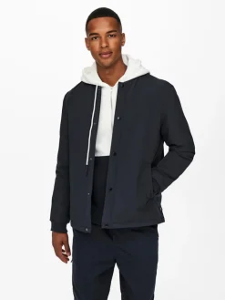 ONSBRAN COACH JACKET OTW dark navy 1