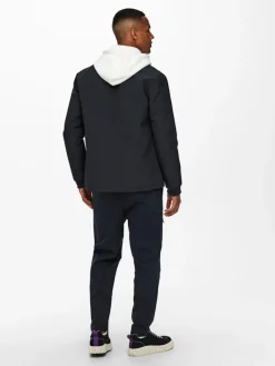 ONSBRAN COACH JACKET OTW dark navy 1