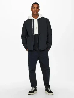 ONSBRAN COACH JACKET OTW dark navy 1
