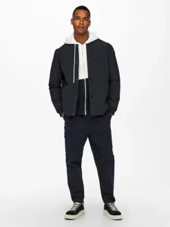 ONSBRAN COACH JACKET OTW dark navy 1