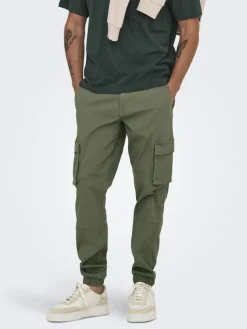 ONSCAM STAGE CARGO CUFF LIFE 6687 NOOS deep lichen green