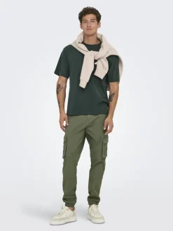 ONSCAM STAGE CARGO CUFF LIFE 6687 NOOS deep lichen green