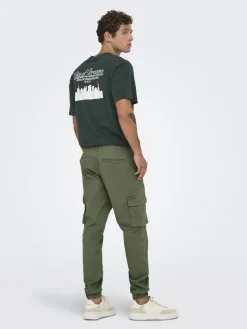 ONSCAM STAGE CARGO CUFF LIFE 6687 NOOS deep lichen green