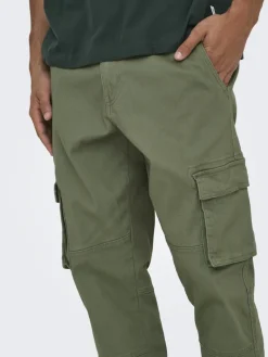 ONSCAM STAGE CARGO CUFF LIFE 6687 NOOS deep lichen green