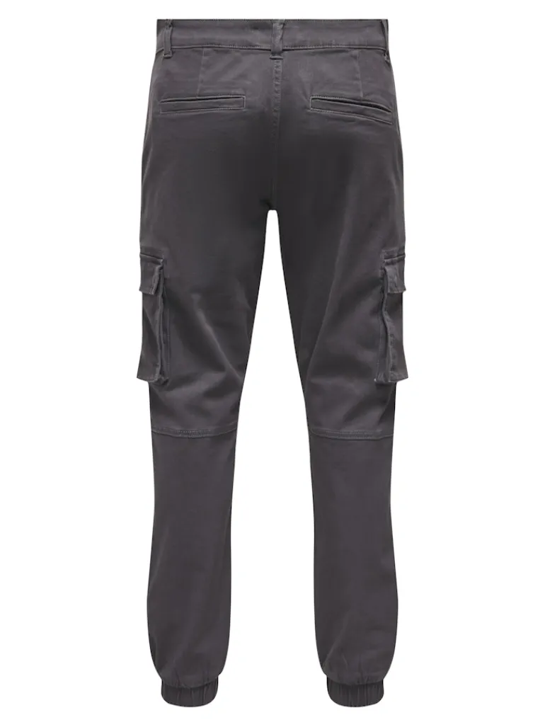 ONSCAM STAGE CARGO CUFF LIFE 6687 NOOS grey pinstripe