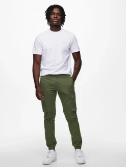 ONSCAM STAGE CARGO CUFF LIFE 6687 NOOS olive night