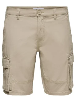 ONSCAM STAGE CARGO SHORTS 6689 LIFE NOOS grau1