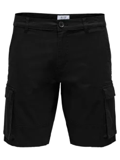 ONSCAM STAGE CARGO SHORTS 6689 LIFE NOOS black