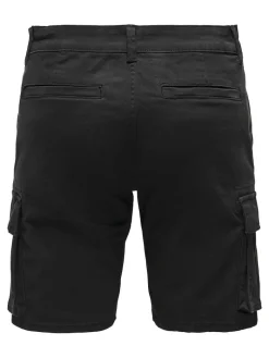 ONSCAM STAGE CARGO SHORTS 6689 LIFE NOOS black