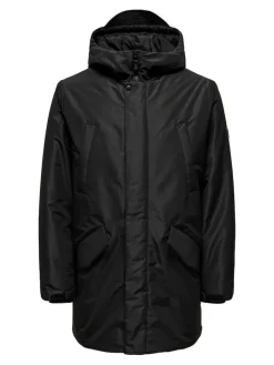 ONSCARL LIFE PARKA OTW black