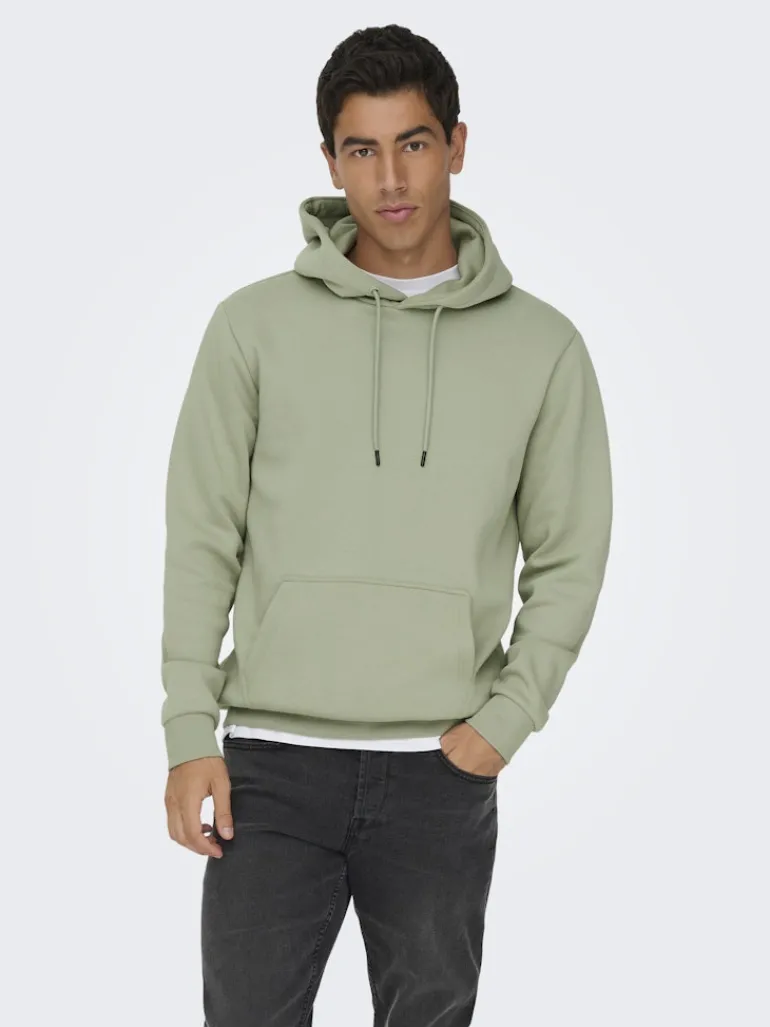 ONSCERES HOODIE SWEAT NOOS iceberg green
